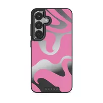 Ride The Wave - Samsung Galaxy S25 Case, Elite Mirror (Magnetic) / Gunmetal