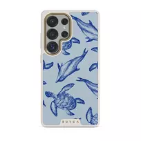 Aquatic Dance - Samsung Galaxy S25 Ultra Case, Elite Light (Magnetic) / Gold