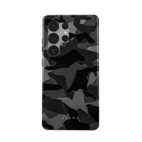 Night Black Camouflage - Samsung Galaxy S25 Ultra Case, Tough (Magnetic) / N/A