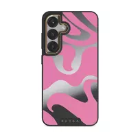 Ride The Wave - Samsung Galaxy S25 Case, Elite Mirror (Magnetic) / Gold
