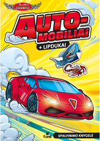 Automobiliai. Turbomotorai. Spalvinimo knygelė - Rasa Dagienė