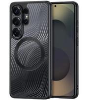Juodas / skaidrus dėklas Samsung Galaxy S26 Ultra telefonui "Dux Ducis Aimo Mag"