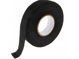 Izoliacija tekstilinė juosta 19 mm x 25m juoda