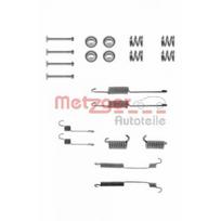 Būgninių stabdžių kaladėlių priedų komplektas METZGER 105-0599
