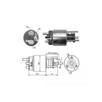 Starterio solenoido jungiklis ERA ZM3395
