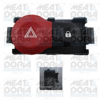 Avarinių šviesų jungiklis MEAT & DORIA 23647