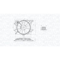 Radiatoriaus ventiliatorius MAGNETI MARELLI 069422789010