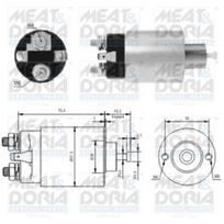 Starterio solenoido jungiklis MEAT & DORIA 46167