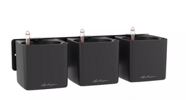Žalios sienos namų rinkinys LECHUZA CUBE GLOSSY 14, 13541, pilka matinė