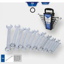 Raktų kompl. atvirais ir uždarais galais KS TOOLS BT011015