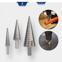 Pakopinių grąžtų rinkinys KS TOOLS BT101925
