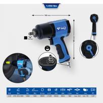 Smūginis suktuvas (pneumatinis) KS TOOLS BT160100