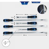 atlaisvinimo įrankių rinkinys, durų vidaus skydas KS TOOLS BT511045