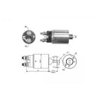 Starterio solenoido jungiklis ERA ZM2981