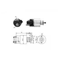 Starterio solenoido jungiklis ERA ZM391