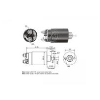 Starterio solenoido jungiklis ERA ZM761