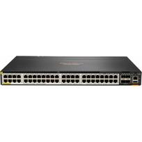 Switch HP HPE Aruba 6300M – valdomas L3 tinklo jungiklis – 48 x 100/1000/2.5G/5G (PoE+) + 4 x 1 Gigabit / 10 Gigabit / 25 Gigabit / 50 Gigabit SFP56 (Uplink / Stacking) – montuojamas į spintą – PoE+ (2880 W) | JL659A | 190017339405