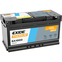 Akumuliatorius EXIDE Premium EA1000 100AH 900A