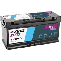 Akumuliatorius EXIDE AGM EK1050 105AH 950A