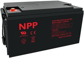 Akumuliatorius 12V 65Ah Pb GEL (gel) T14(M6) NPP | 8719845102115 | 8719845102115