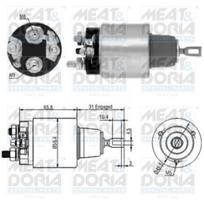 Starterio solenoido jungiklis MEAT & DORIA 46146