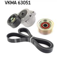 V formos rumbuoto diržo komplektas SKF VKMA 63051