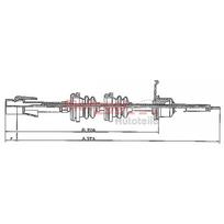 tachometro velenas METZGER S 31024