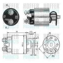Starterio solenoido jungiklis HOFFER 46089