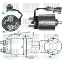 Starterio solenoido jungiklis HOFFER 46091