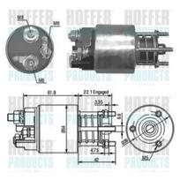 Starterio solenoido jungiklis HOFFER 46110