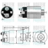 Starterio solenoido jungiklis HOFFER 46178