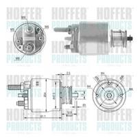Starterio solenoido jungiklis HOFFER 46223