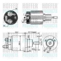 Starterio solenoido jungiklis HOFFER 46243
