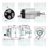 Starterio solenoido jungiklis HOFFER 46303
