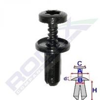 Plastikiniai laikikliai ROMIX A82032 CITROEN, PEUGEOT, RENAULT