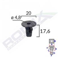 Plastikiniai laikikliai ROMIX B21002 CITROEN, LEXUS, MAZDA, TOYOTA