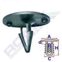 Plastikiniai laikikliai ROMIX B22635 FORD, MAZDA, TOYOTA