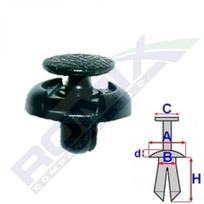Plastikiniai laikikliai ROMIX B24337 TOYOTA