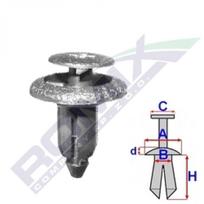 Plastikiniai laikikliai ROMIX B25274 SUZUKI, TOYOTA