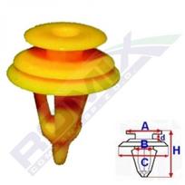 Plastikiniai laikikliai ROMIX B25624 MITSUBISHI, TOYOTA