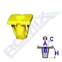 Plastikiniai laikikliai ROMIX C50235 HYUNDAI, KIA