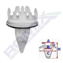 Plastikiniai laikikliai ROMIX C60531 TOYOTA