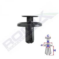 Plastikiniai laikikliai ROMIX C70316 TOYOTA