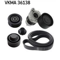 V formos rumbuoto diržo komplektas SKF VKMA 36138