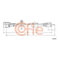 Tachometro velenas COFLE 92.S24044