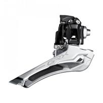 Dviračio bėgių perjungiklis SHIMANO GRX FD-RX400 10 SILVER