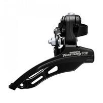 Dviračio bėgių perjungiklis SHIMANO TOURNEY TZ FD-TZ510 7/8 BLACK