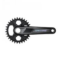 Dviračio alkūninis mazgas SHIMANO DEORE FC-M6100-1 30T