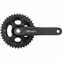 Dviračio alkūninis mazgas SHIMANO DEORE FC-M6000-2 38/28T