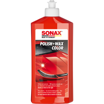 Blizgiklis SONAX Polish + Wax Color Red 500ml